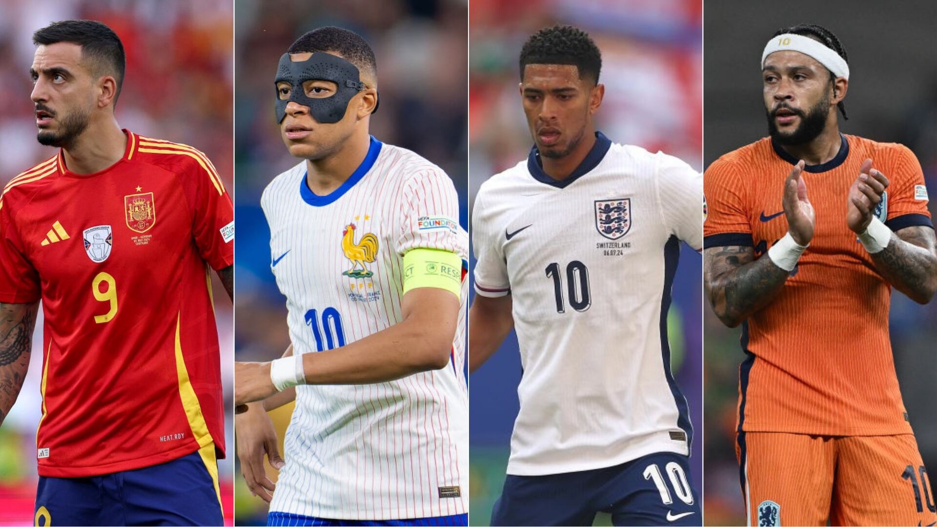 España, Francia, Inglaterra y Países Bajos son los semifinalistas del torneo / Getty Images