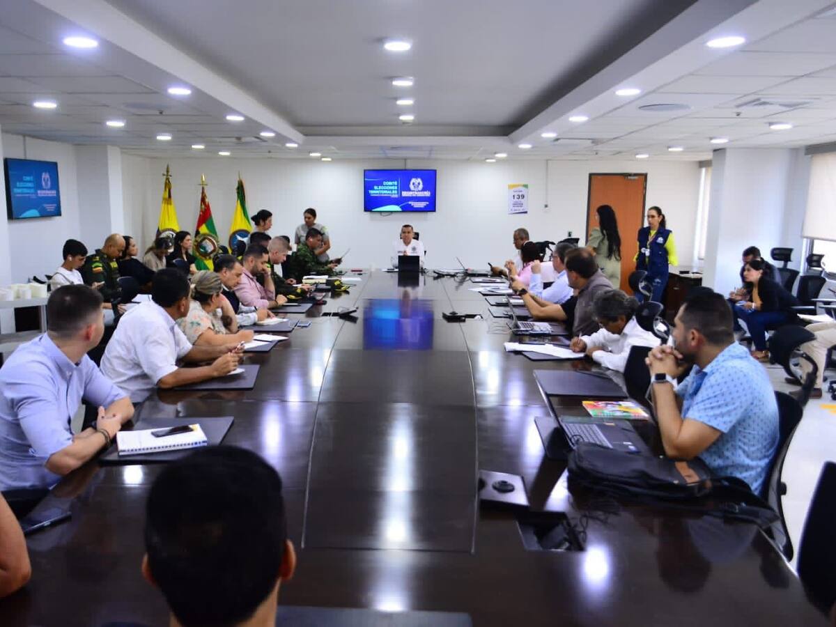 Comité de seguimiento electoral se realizó en Bucaramanga