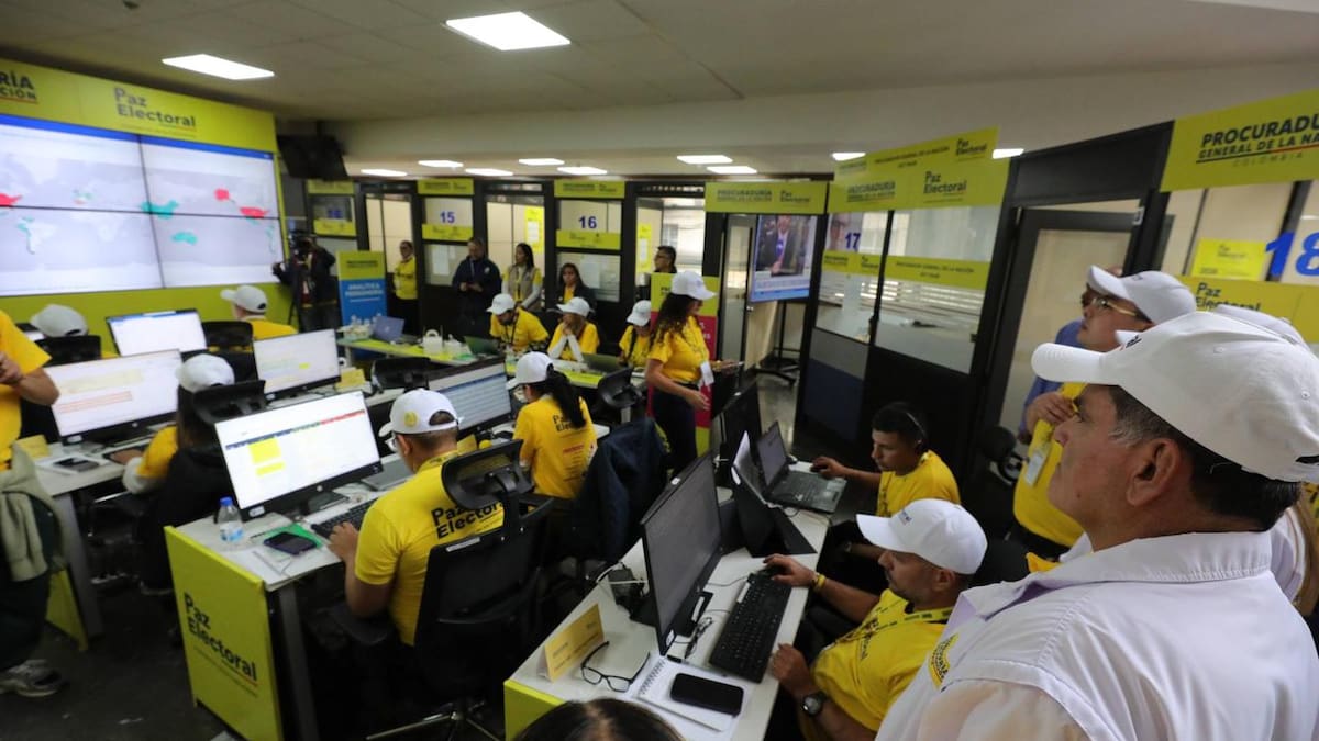 La Procuraduría recibió más de 1.400 quejas durante la jornada electoral