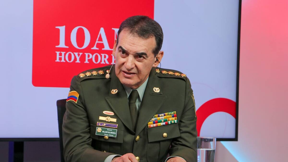 Director de la Policía habla en 10AM sobre Paz Total, seguridad y lucha contra fentanilo