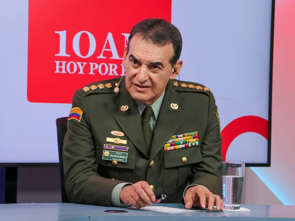 Director de la Policía habla en 10AM sobre Paz Total, seguridad y lucha contra fentanilo