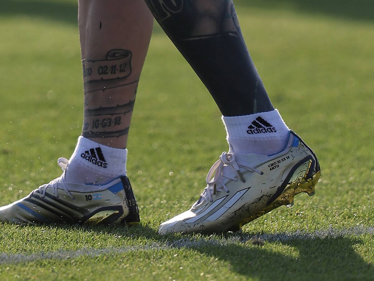 Lionel Messi preocupa en Argentina: así luce su tobillo a un día del debut