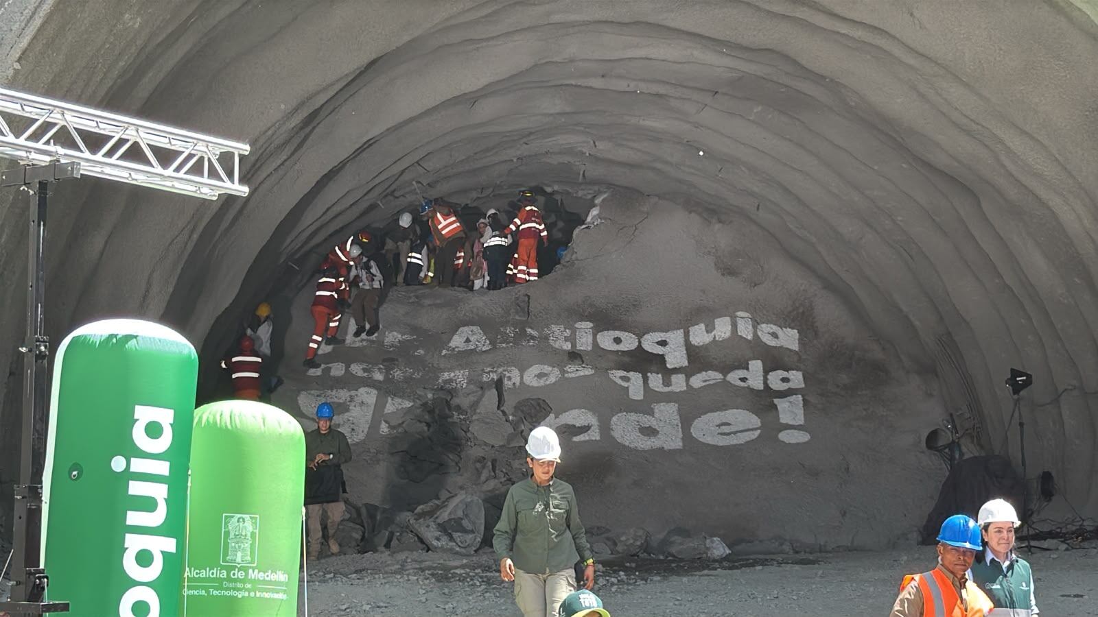 Túnel 0 vía al mar.