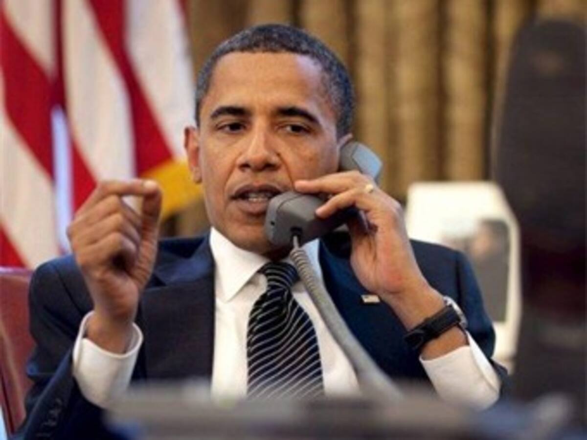 Barack Obama llamó al presidente electo Juan Manuel Santos