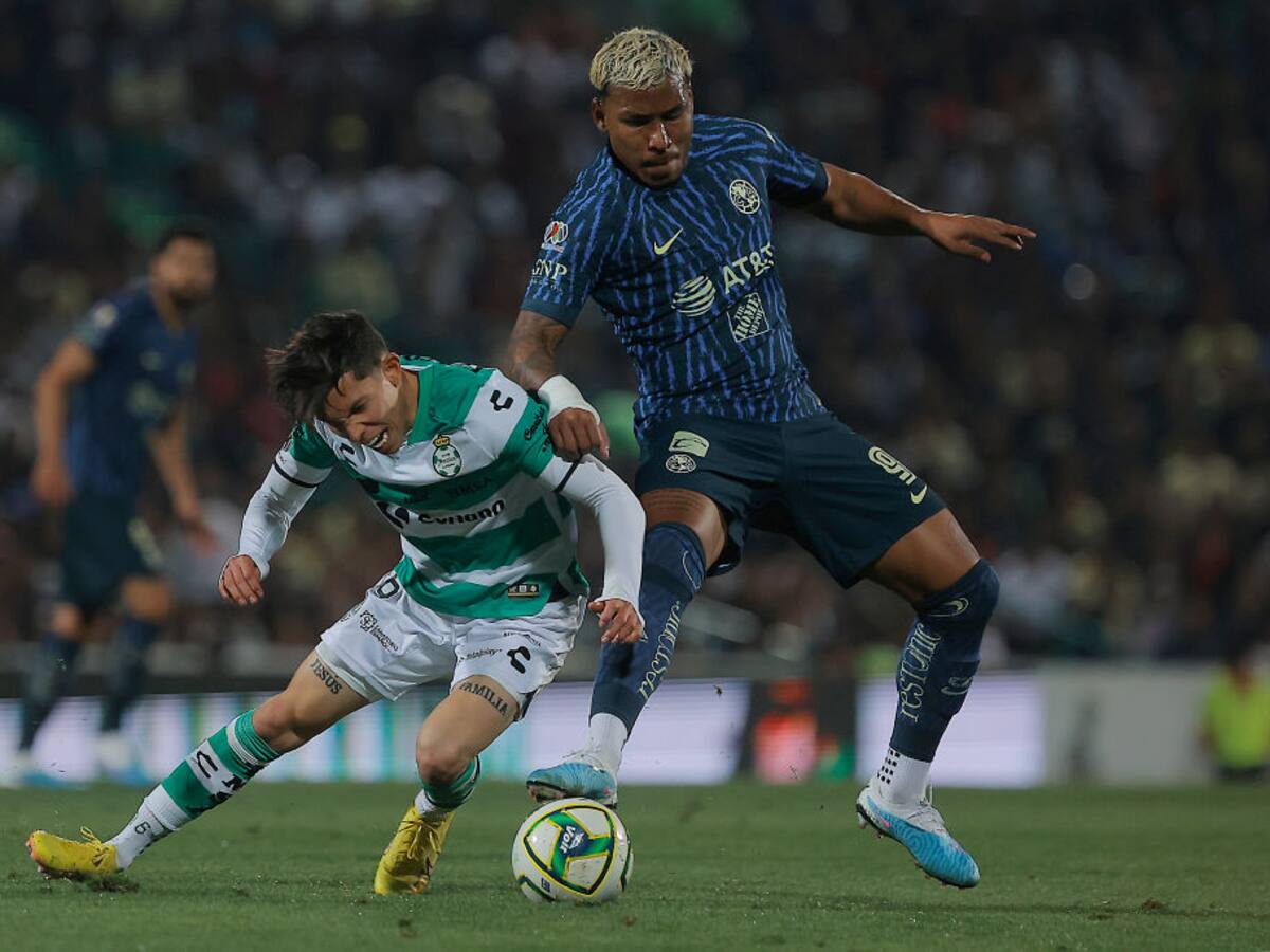 Harold Preciado y Roger Martínez marcaron gol en el empate entre Santos y América
