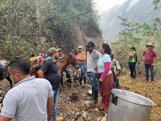 Inicio de obra el Aro en Ituango- foto JAC el Aro