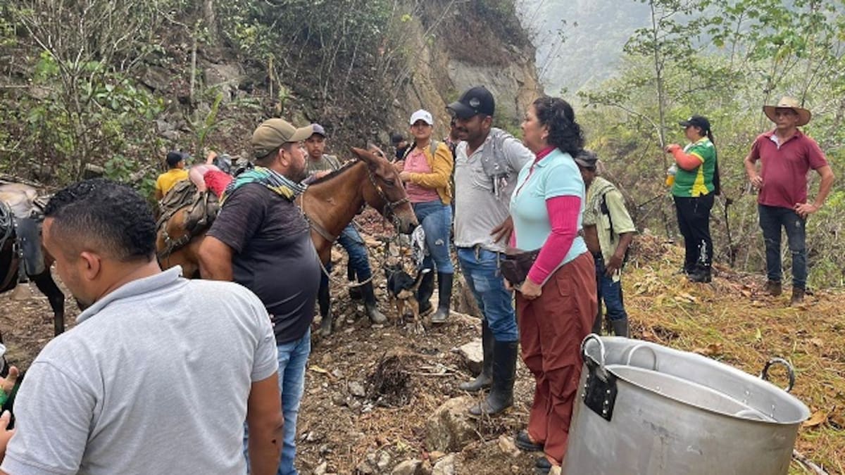 Vía corregimiento El Aro-Ituango comenzó la construcción para reparar a la comunidad