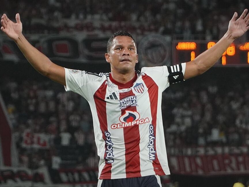 Carlos Bacca, goleador y capitán del Junior de Barranquilla / @JuniorClubSA
