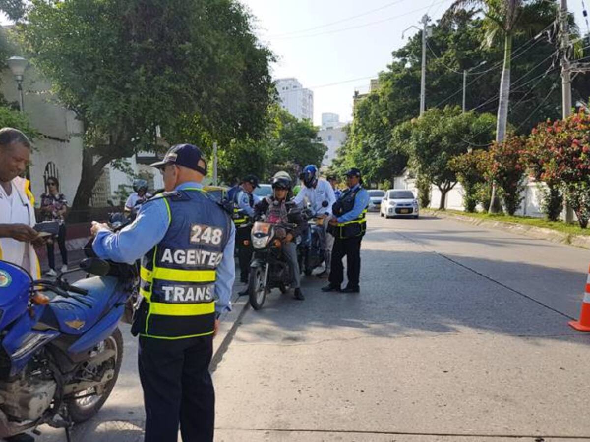 DATT Cartagena aumenta sanciones a conductores infractores