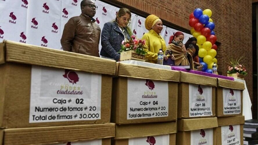 Piedad Córdoba. Foto: Twitter @piedadcordoba