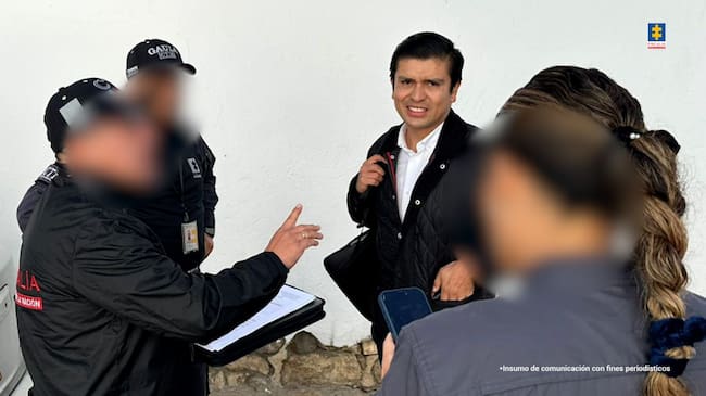 Alcalde de Villa de Leyva fue trasladado a las celdas del Búnker de la Fiscalía