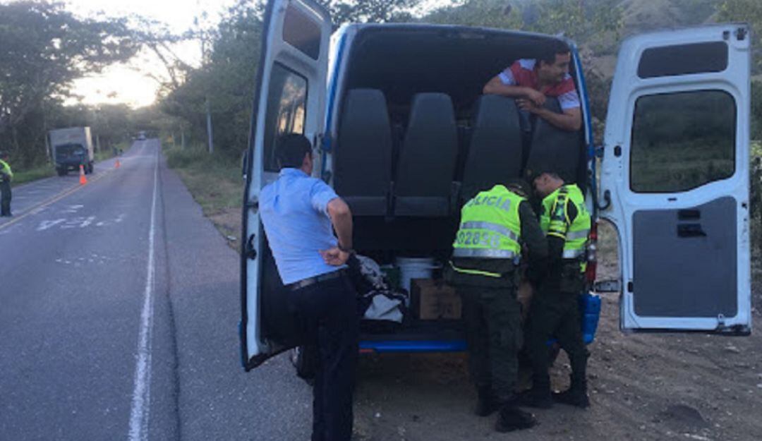 Estrictos controles al tránsito en el Huila duran festivo. 
 