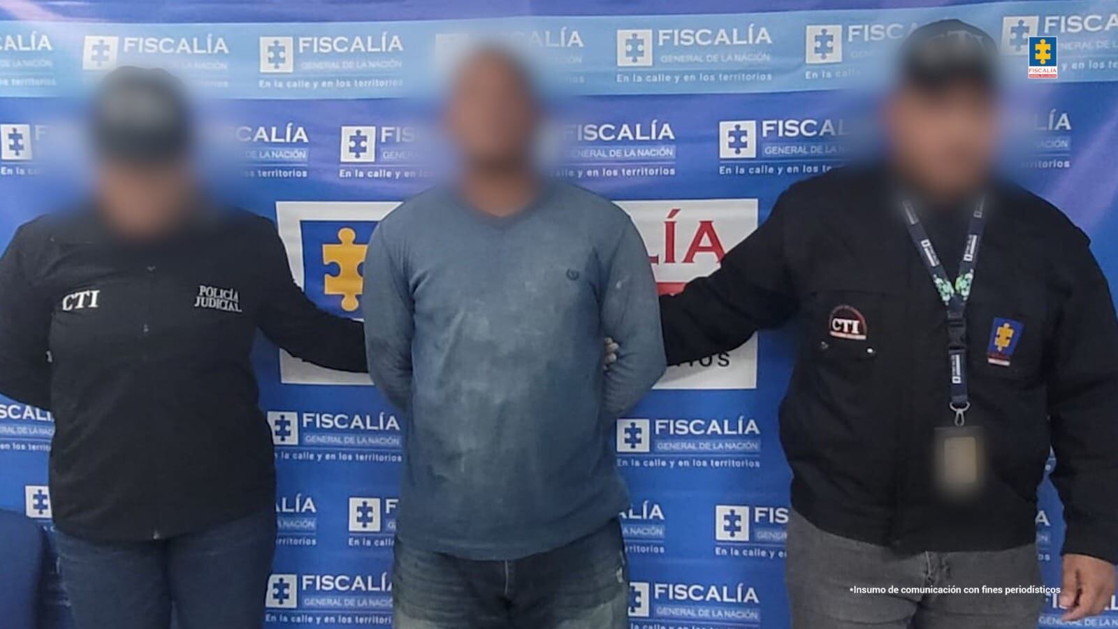 Foto: Fiscalía Genereal de la Nación.
