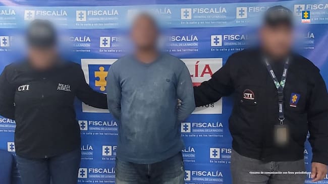 Foto: Fiscalía Genereal de la Nación.