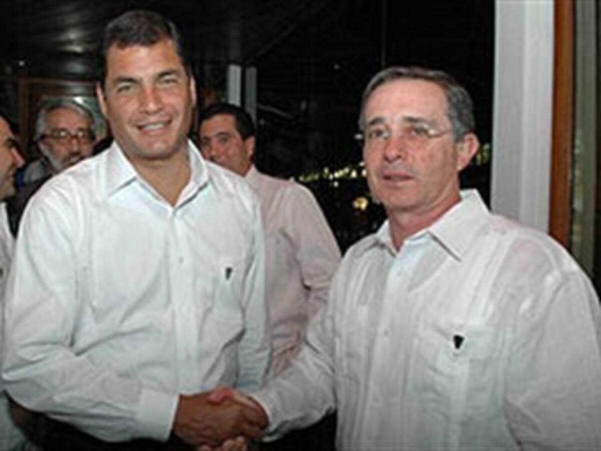 Cumbre de Uribe y Correa 'no supone reestablecimiento inmediato de relaciones' dice la Casa de Nariño