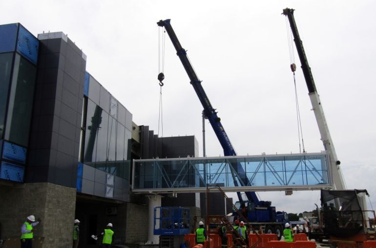 Archivo de referencia de las obras del aeropuerto Ernesto Cortissoz./ Cortesía