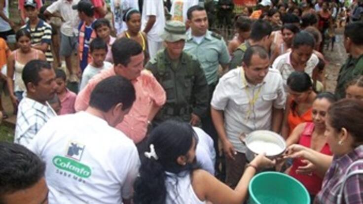 Hoy regalan 40.000 litros de leche en Bogotá