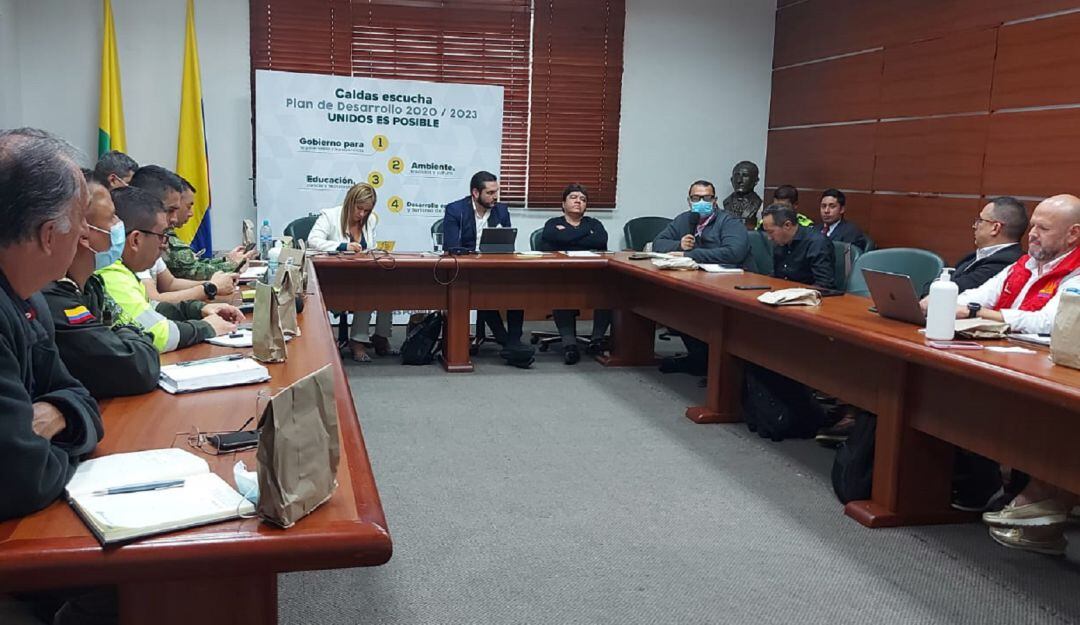 Consejo de Seguridad por caso de delitos en peajes de Caldas