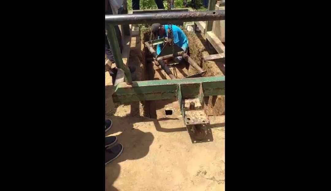 Sepultura de Edixmar Henríquez en Venezuela