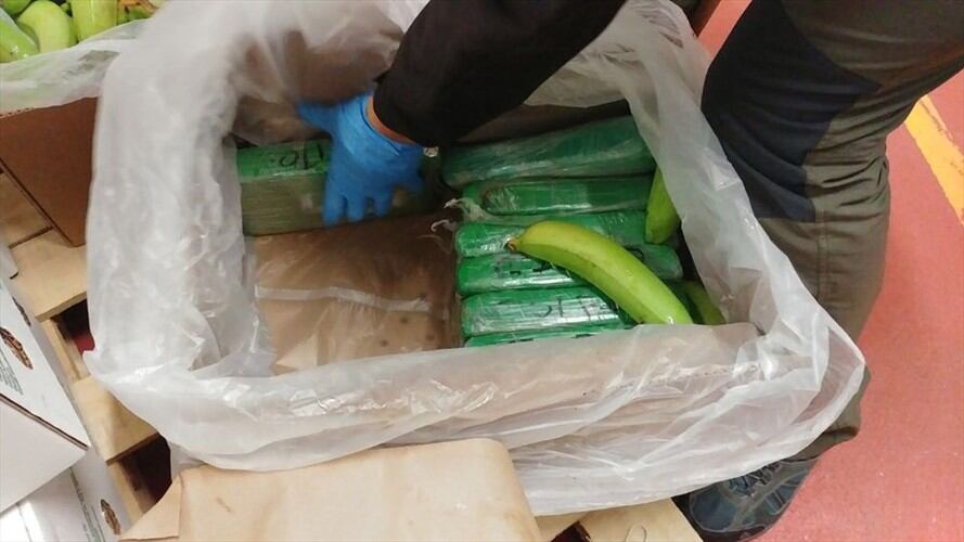 La droga incautada tenía un valor aproximado en Europa de 323 millones de dólares. Foto: Armada Nacional