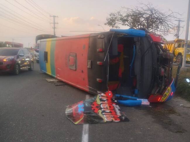Bus accidentado