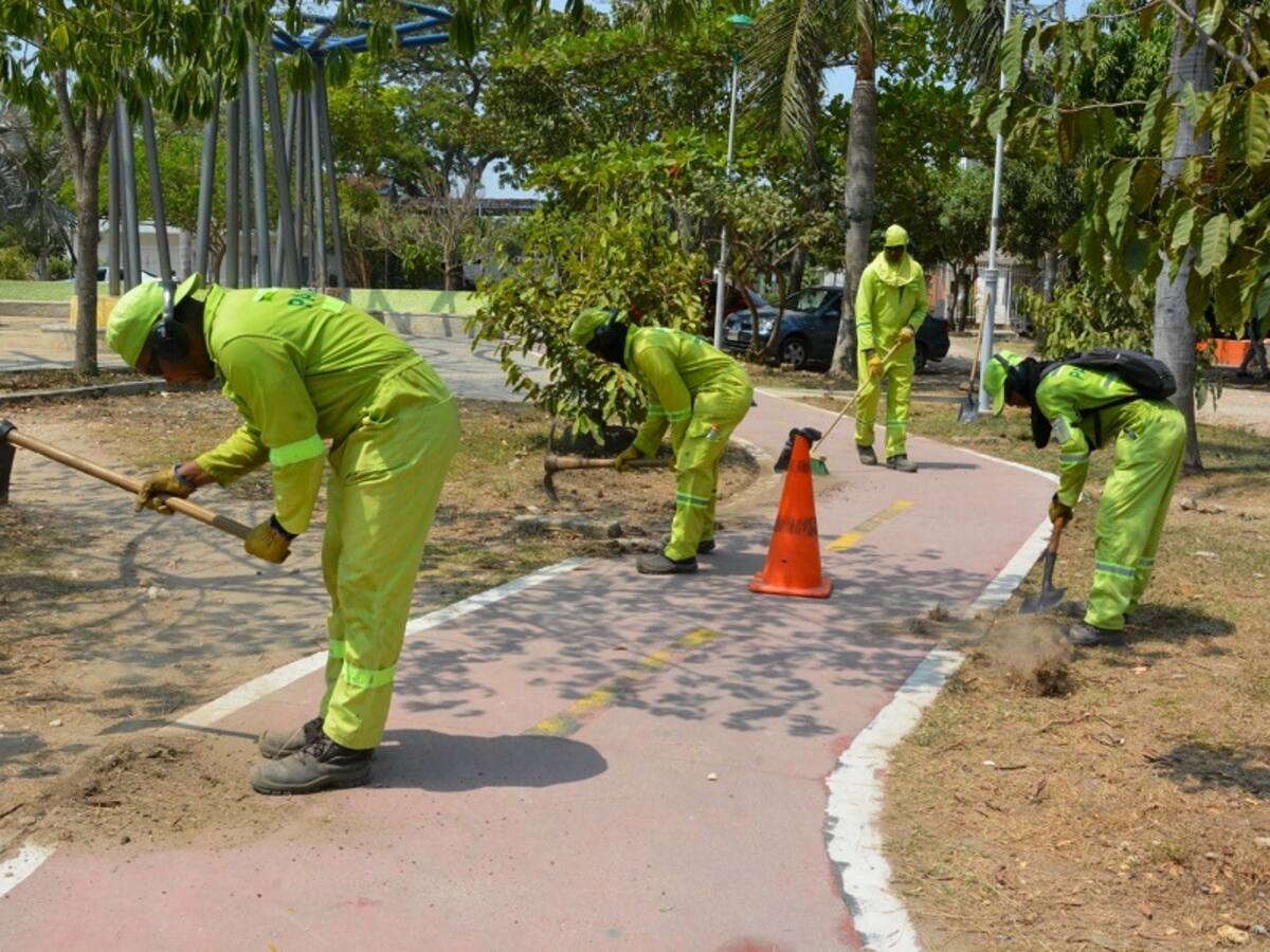 10 toneladas de residuos de escombros e inservibles recolectadas en jornada de limpieza