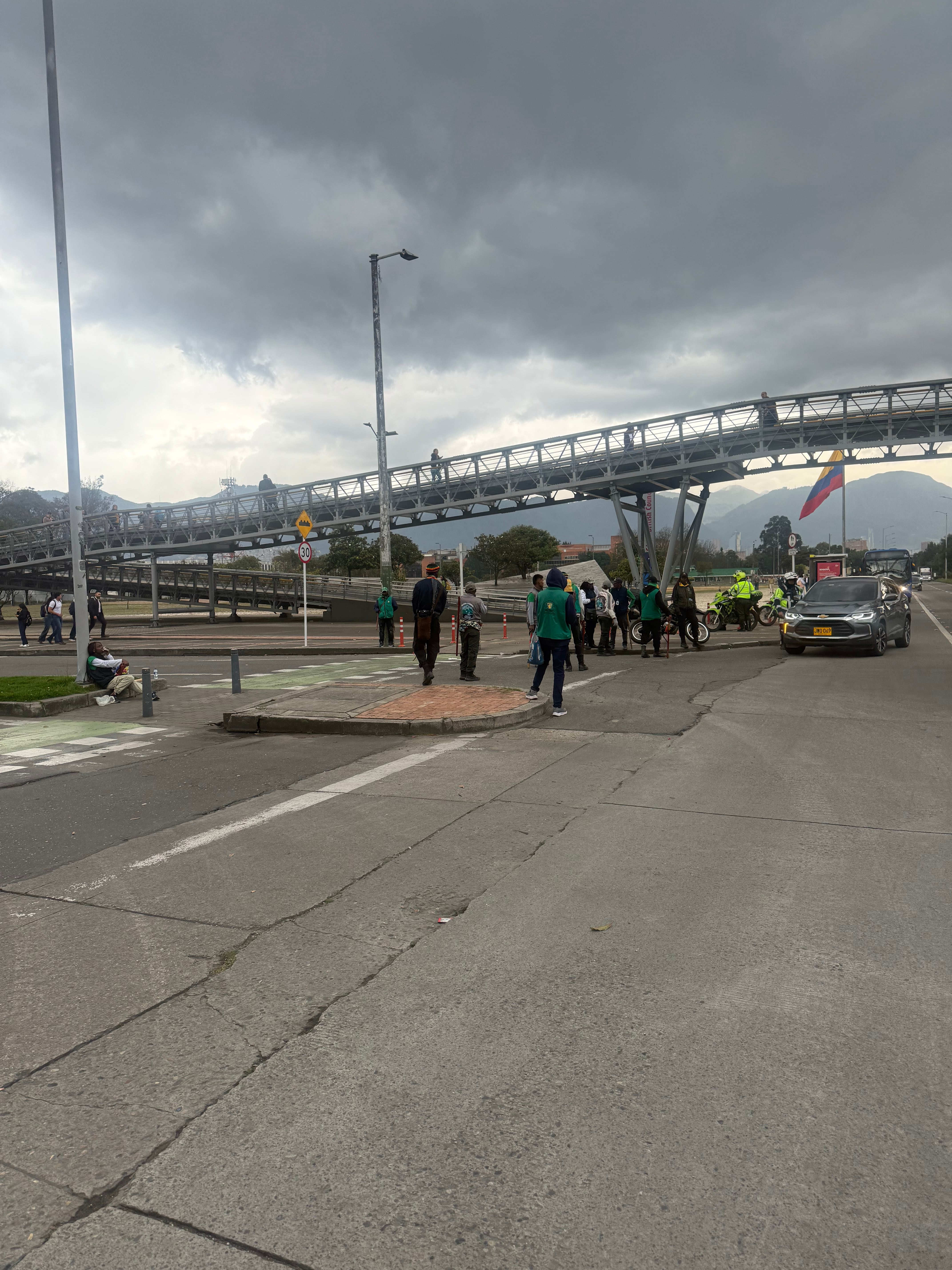 Bloqueos para ingreso al CAN