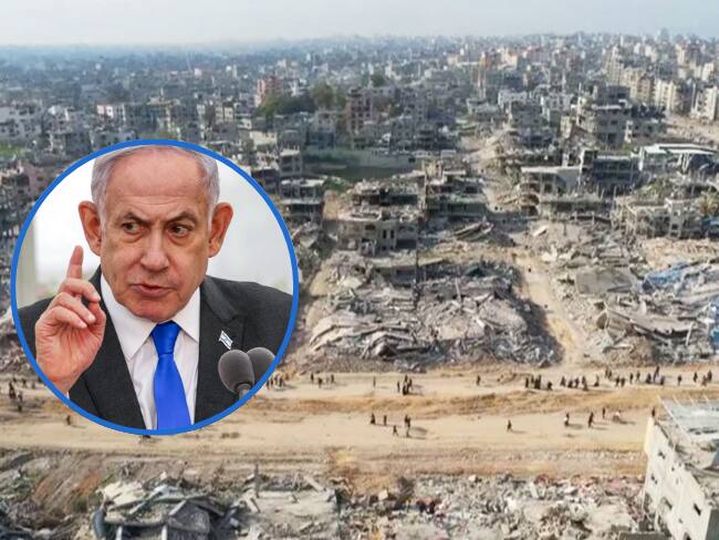 Benjamín Netanyahu asegura que Israel tiene intención de tomar el control de la Franja de Gaza