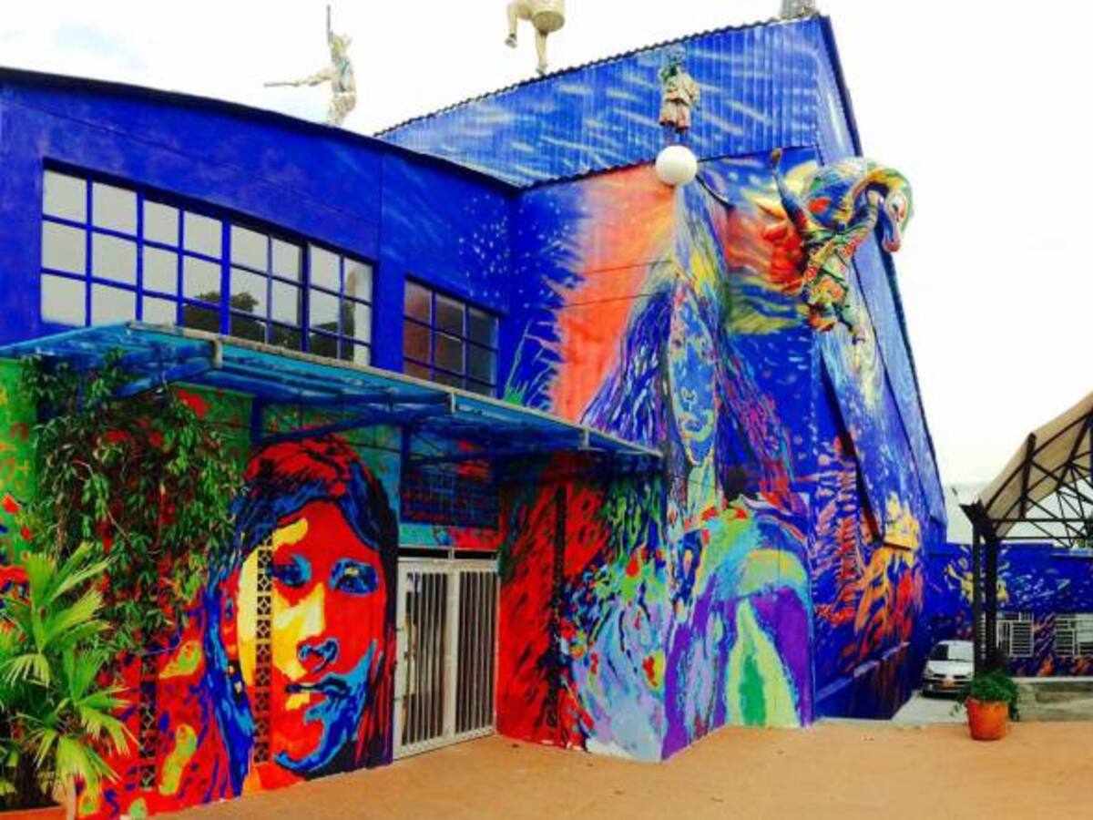 Teatro azul de Armenia fue seleccionado para la ruta de artes escénicas del ministerio de cultura, Palco