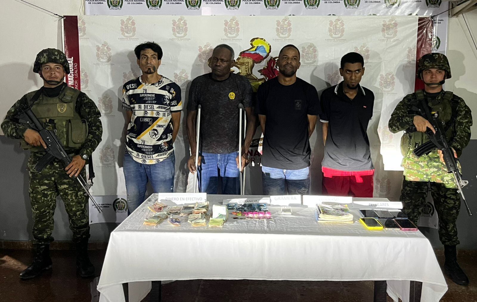 Capturados del Clan del Golfo en Chocó.