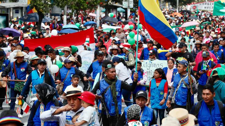 Así reaccionaron senadores del Gobierno y la oposición a las movilizaciones en Bogotá