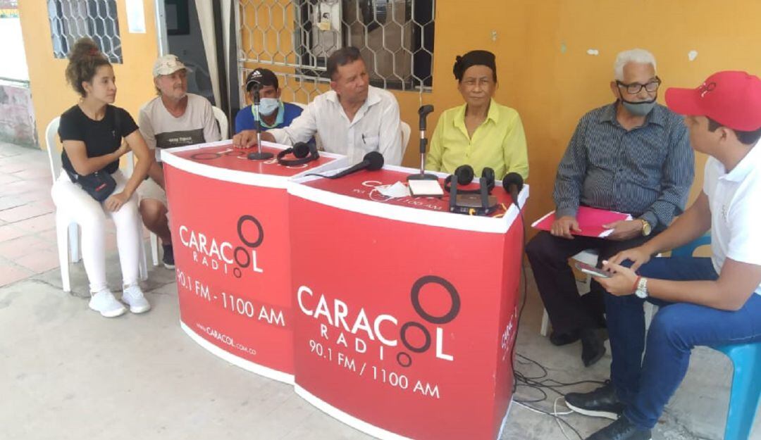 Visita al barrio Simón Bolívar 