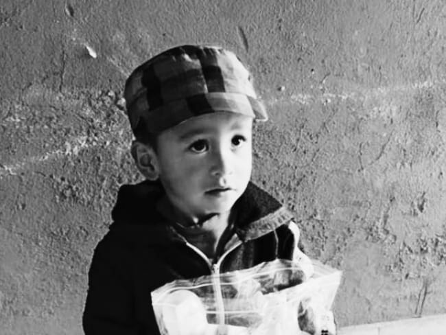 Alexis Delgado Ramírez, menor desaparecido en San Cayetano en Cundinamarca.