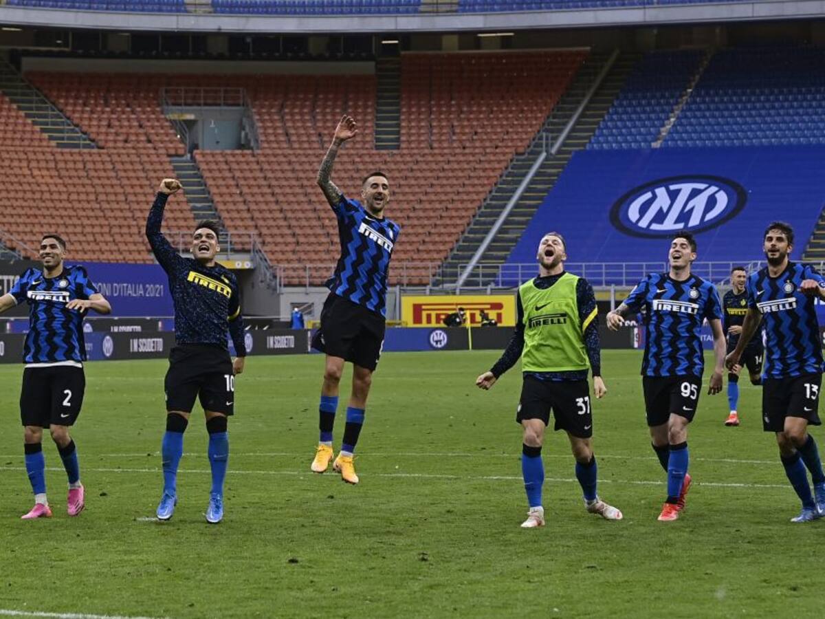 Inter celebra su título con goleada a Sampdoria; Napoli se pone segundo