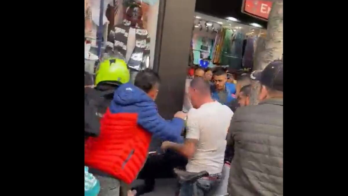 Video: Comerciantes de San Andresito San José lincharon a ladrón con ‘paloterapia’