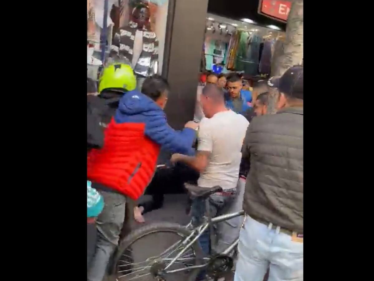 Video: Comerciantes de San Andresito San José lincharon a ladrón con ‘paloterapia’