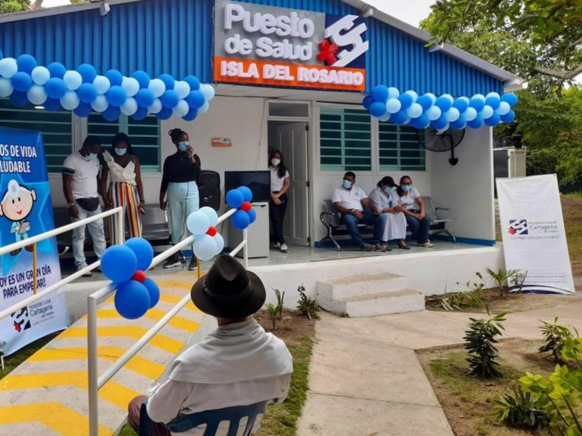 Islas del Rosario en Cartagena ya cuenta con centro de salud