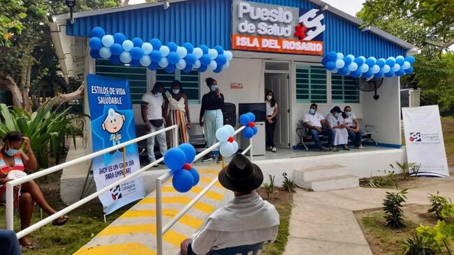 Islas del Rosario en Cartagena ya cuenta con centro de salud
