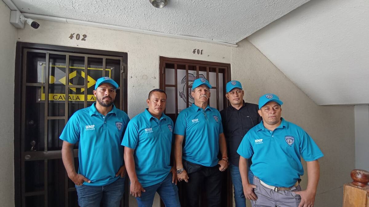 Escoltas del Sindicato de Unidad Nacional de Protección declararon asamblea permanente