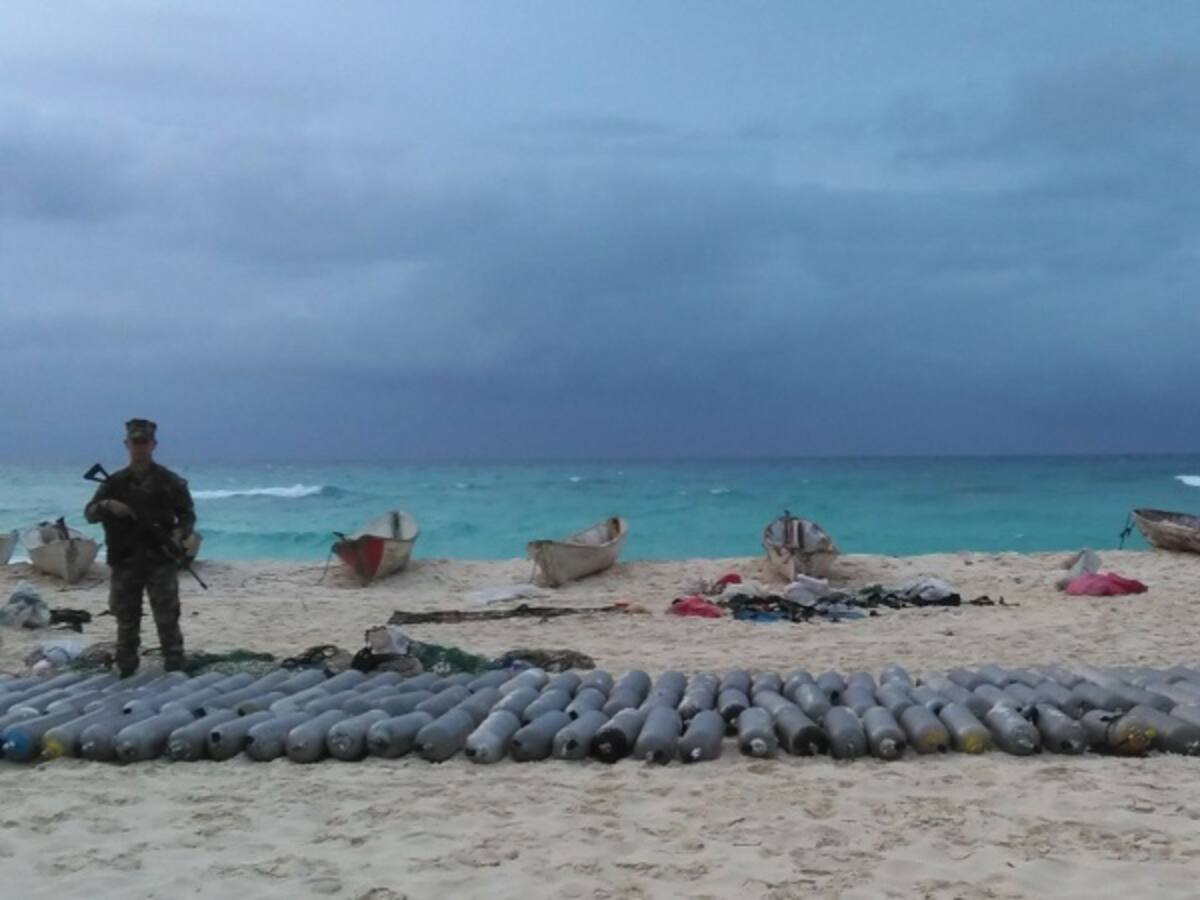 La Armada Nacional inició entrega de pescadores a la fuerza naval de Nicaragua