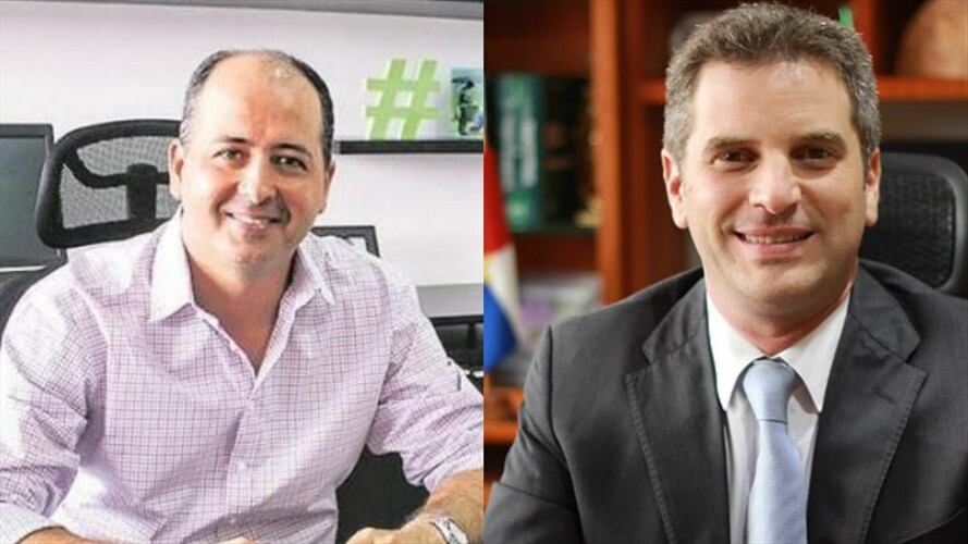 Marcos Daniel Pineda García y Carlos Eduardo Correa. Foto: Colprensa