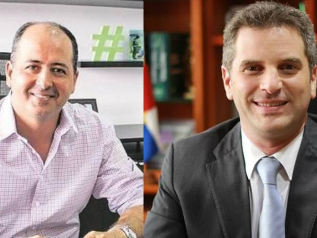 Marcos Daniel Pineda García y Carlos Eduardo Correa. Foto: Colprensa