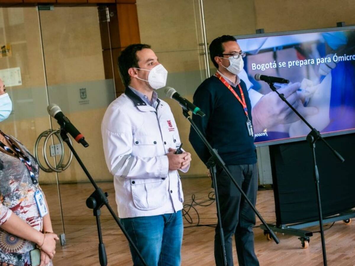 Bogotá tendría cuarto pico de pandemia en febrero por variante ómicron