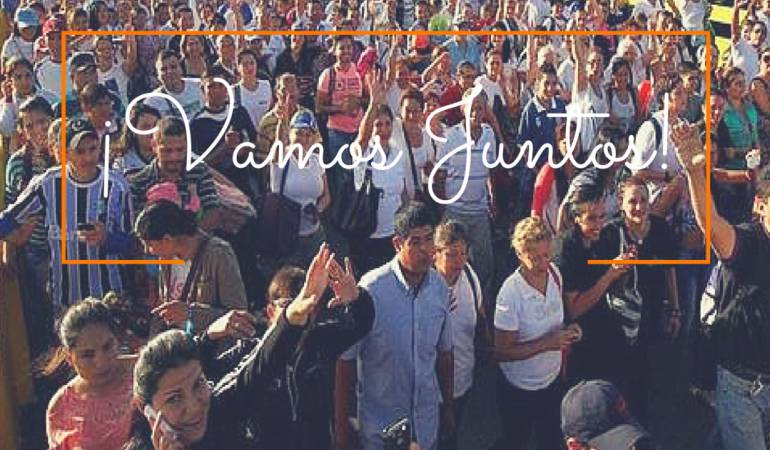 Venezolanos cruzarán de nuevo la frontera en busca de alimentos