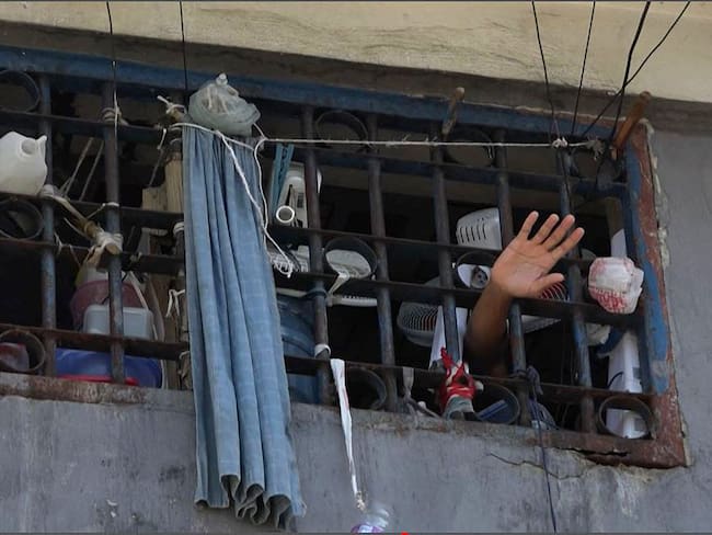 Cárcel en Haití. Foto: AFP.