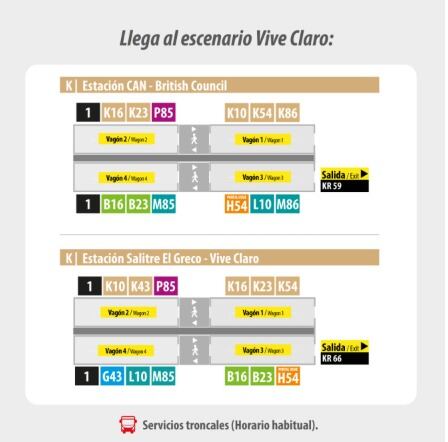 Rutas disponibles para la llegada al concierto de Ed Sheeran