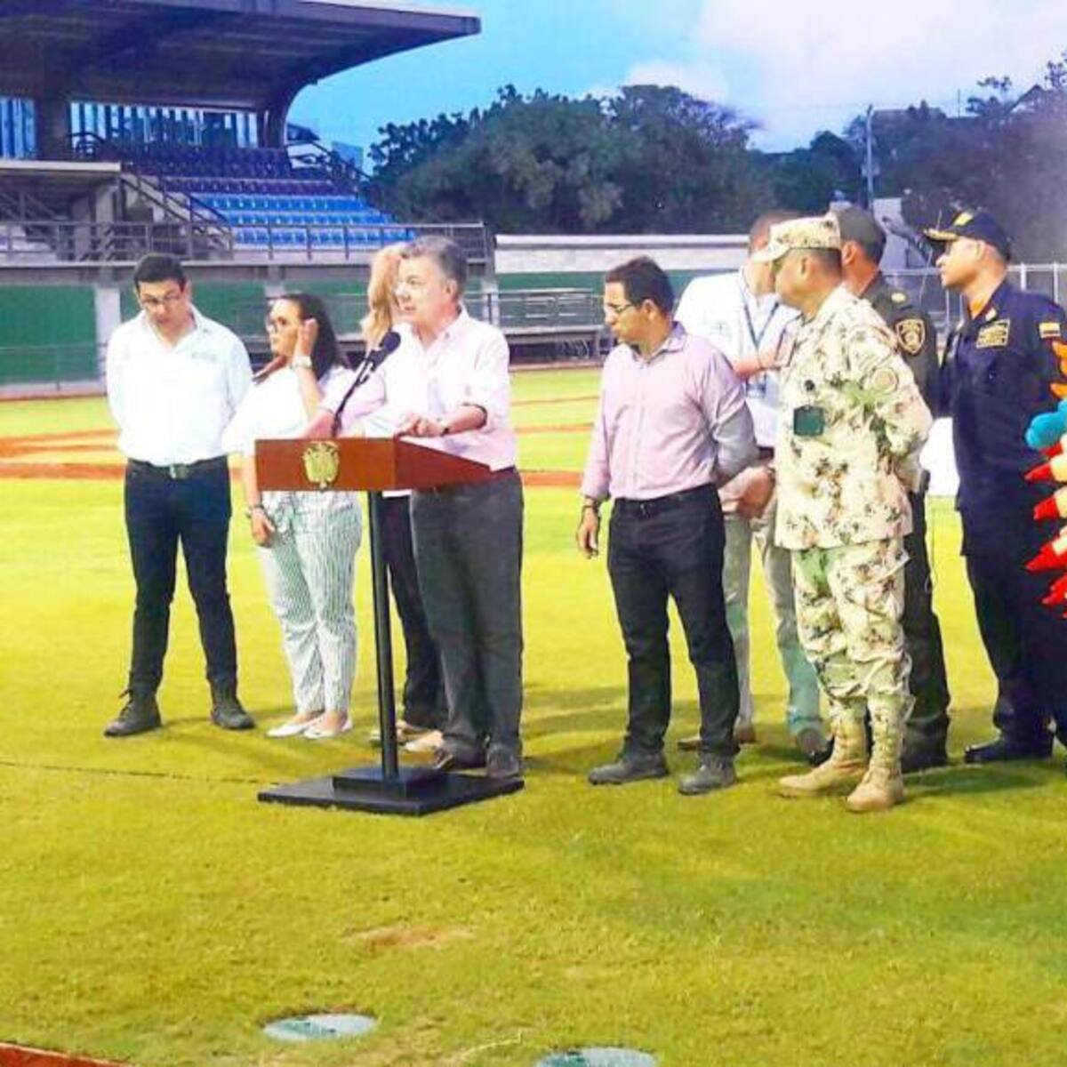 “Santa Marta se va a lucir con los Juegos Bolivarianos”: presidente Santos