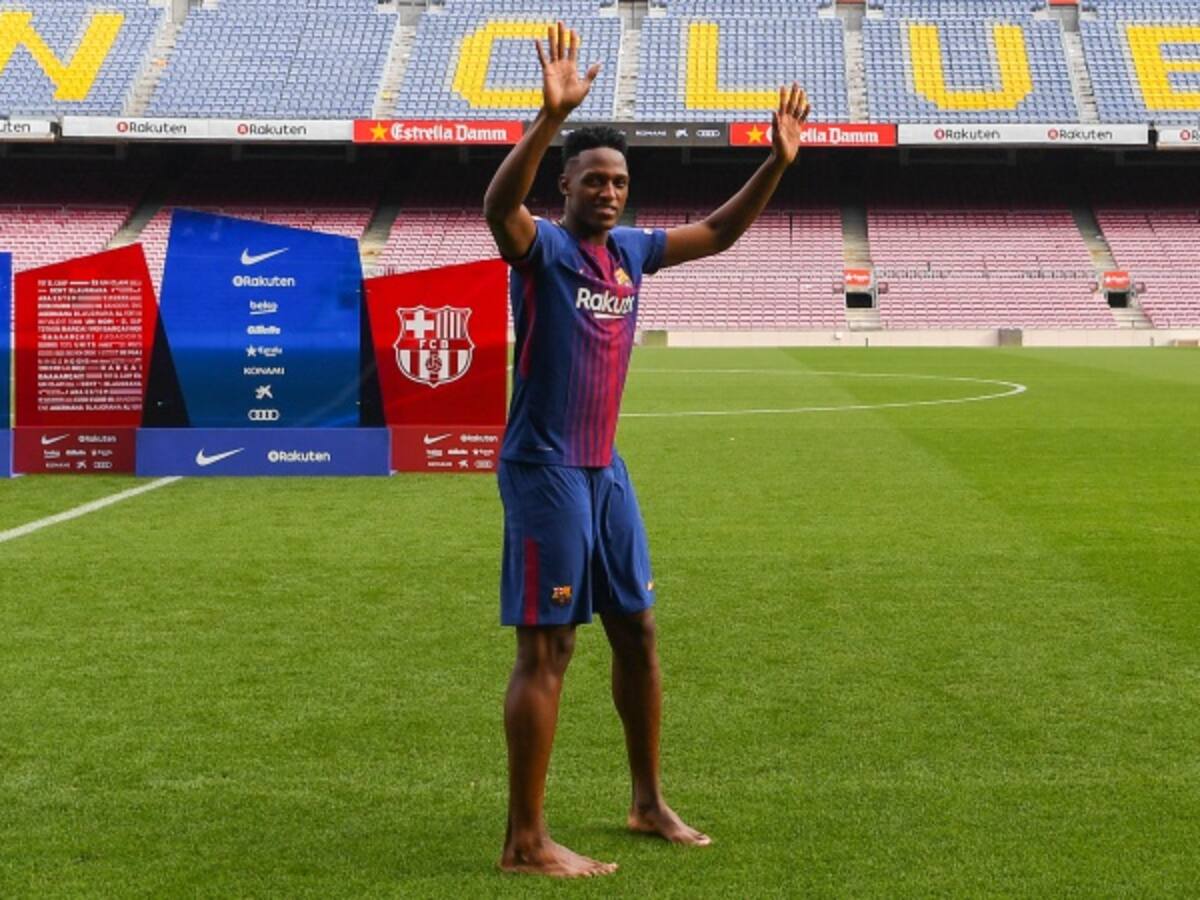 Conmovedor mensaje de despedida de Yerry Mina al Barcelona