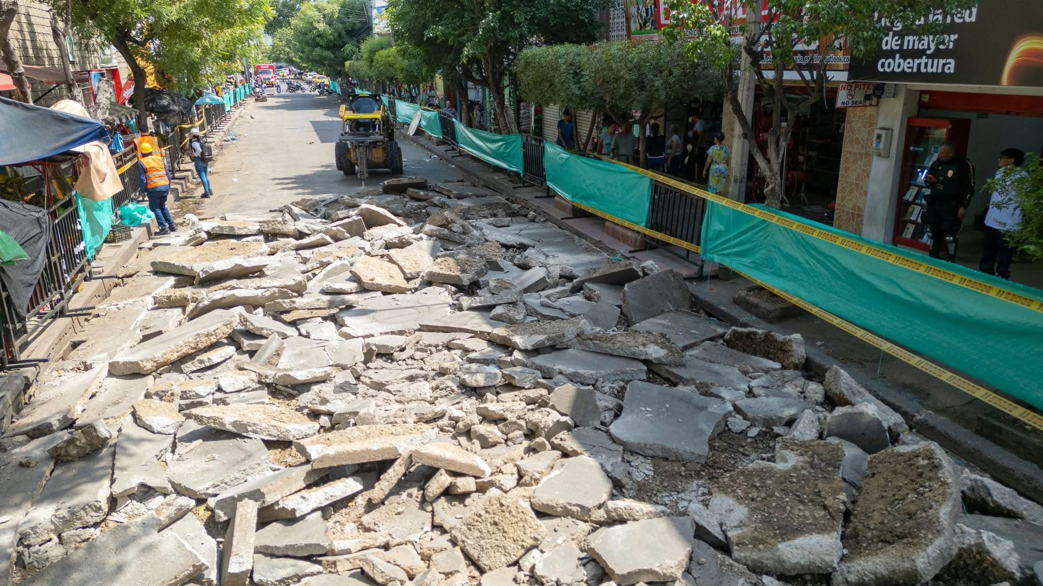 Obras de pavimentación en Cúcuta / Foto: Cortesía
