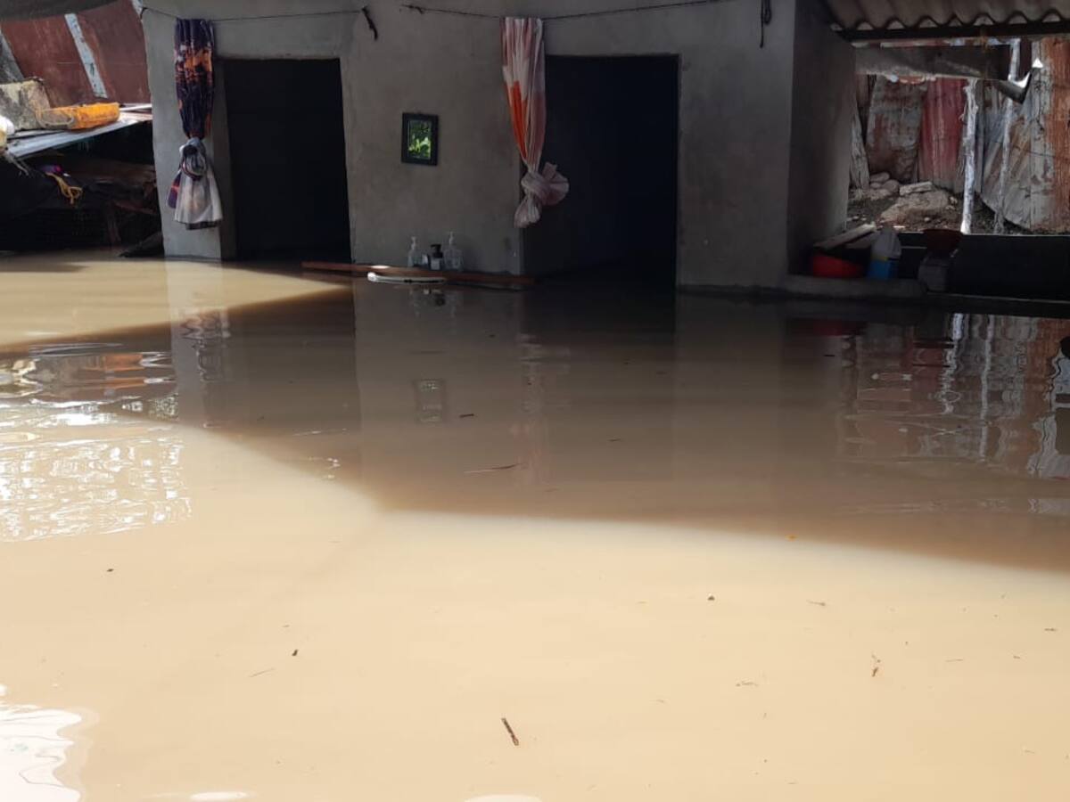 Creciente súbita inundó 30 viviendas en Cimitarra